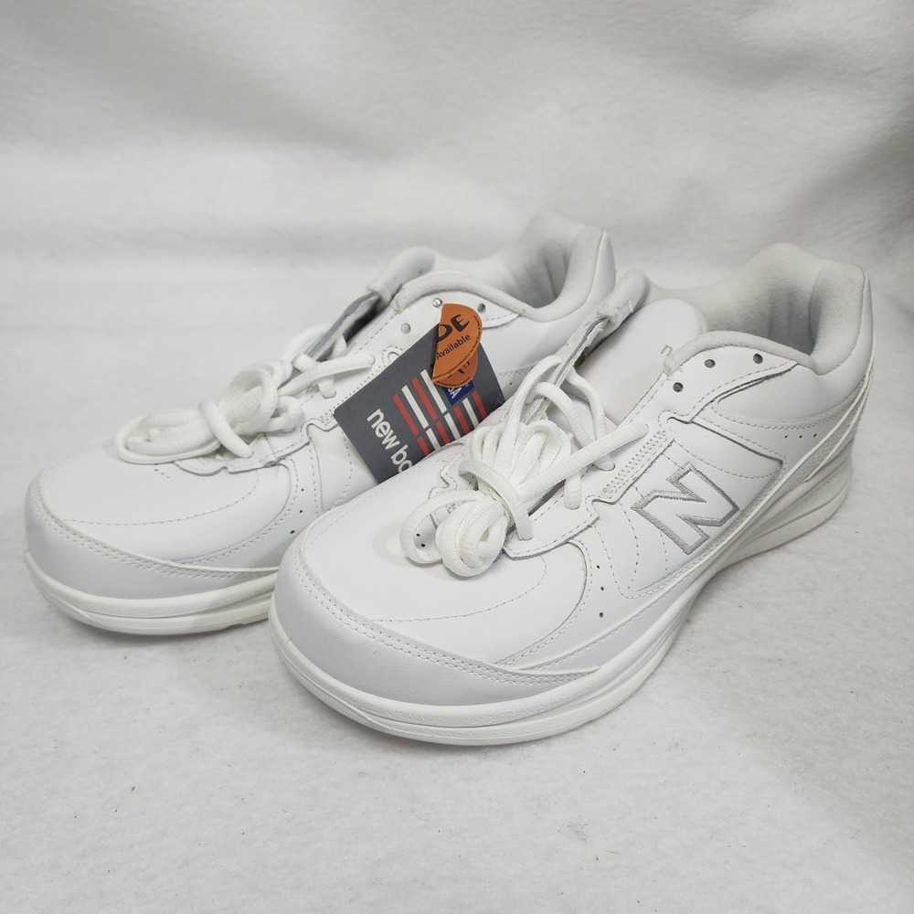 New Balance 577 WW577WT Womens US 9 D Walking Shoes White Athletic Sneakers